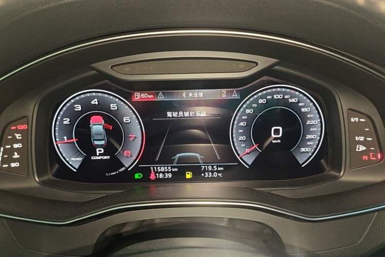 Used Audi A6L 2019 45 TFSI Prestige Dynamic Edition Instrument Cluster