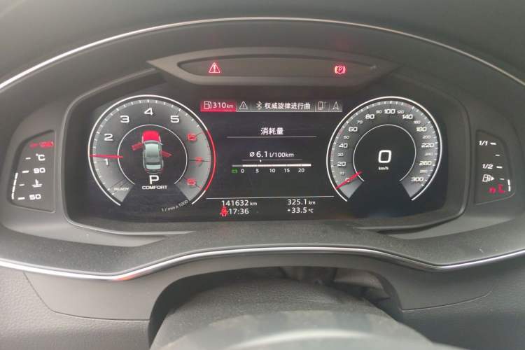 Used Audi A6L 2019 40 TFSI Luxury Dynamic Model Instrument Cluster
