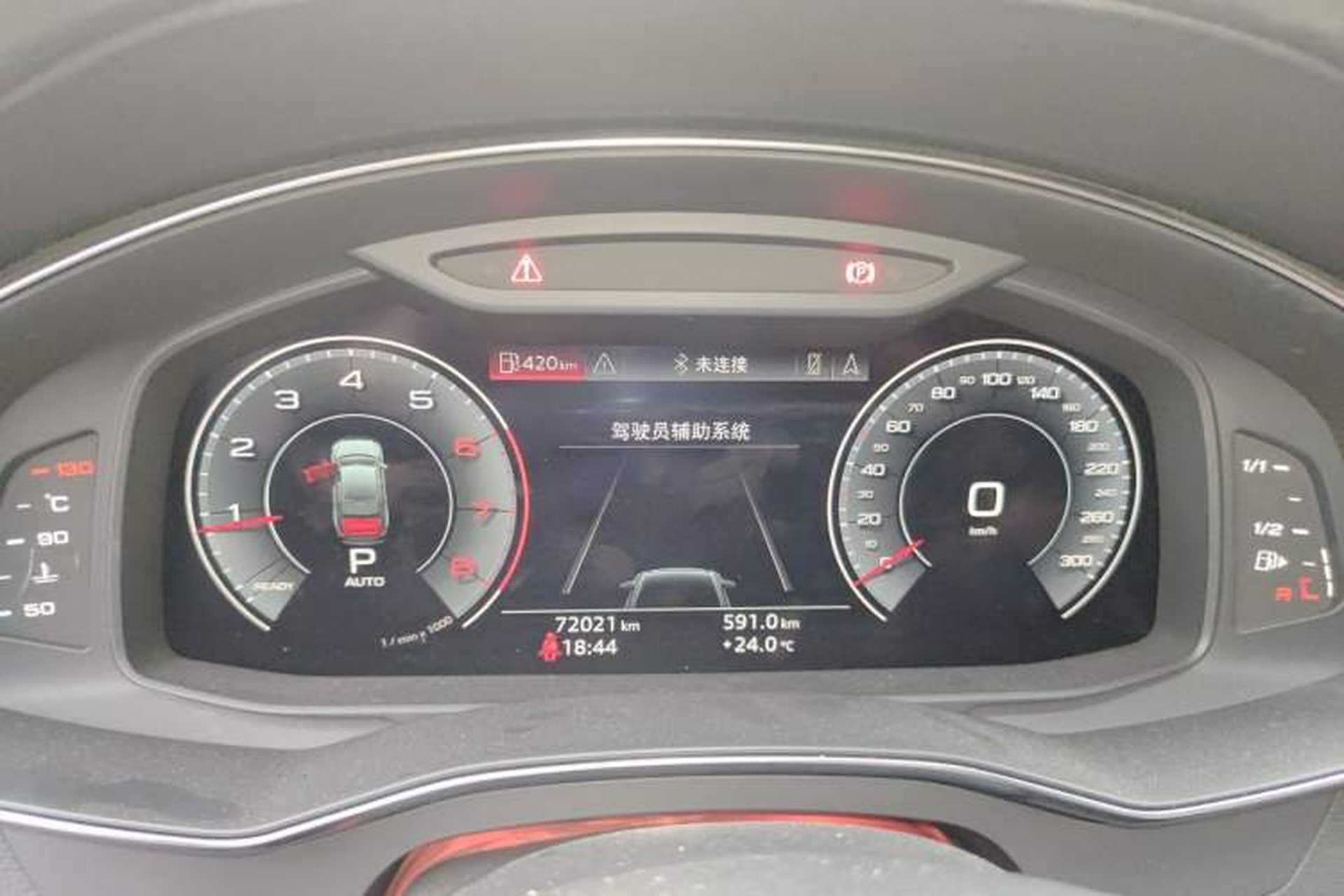 Used Audi A6L 2019 40 TFSI Luxury Dynamic Model Instrument Cluster
