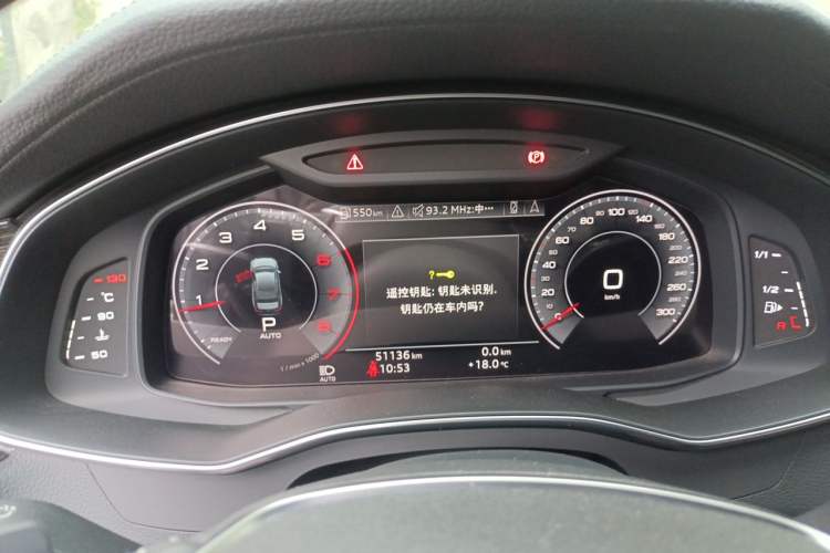 Used Audi A6L 2019 40 TFSI Luxury Dynamic Model Instrument Cluster