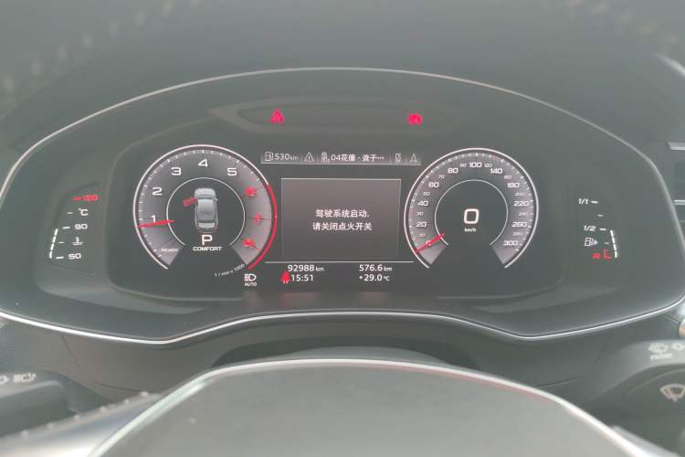 Used Audi A6L 2019 40 TFSI Luxury Dynamic Model Instrument Cluster