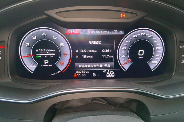 Used Audi A6L 2019 45 TFSI Prestige Dynamic Edition Instrument Cluster
