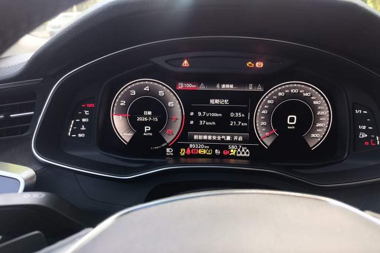 Used Audi A6L 2019 45 TFSI quattro Prestige Elegant Edition Instrument Cluster
