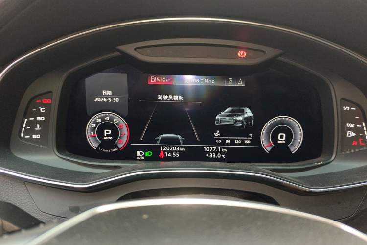 Used Audi A6L 2019 40 TFSI Luxury Dynamic Model Instrument Cluster