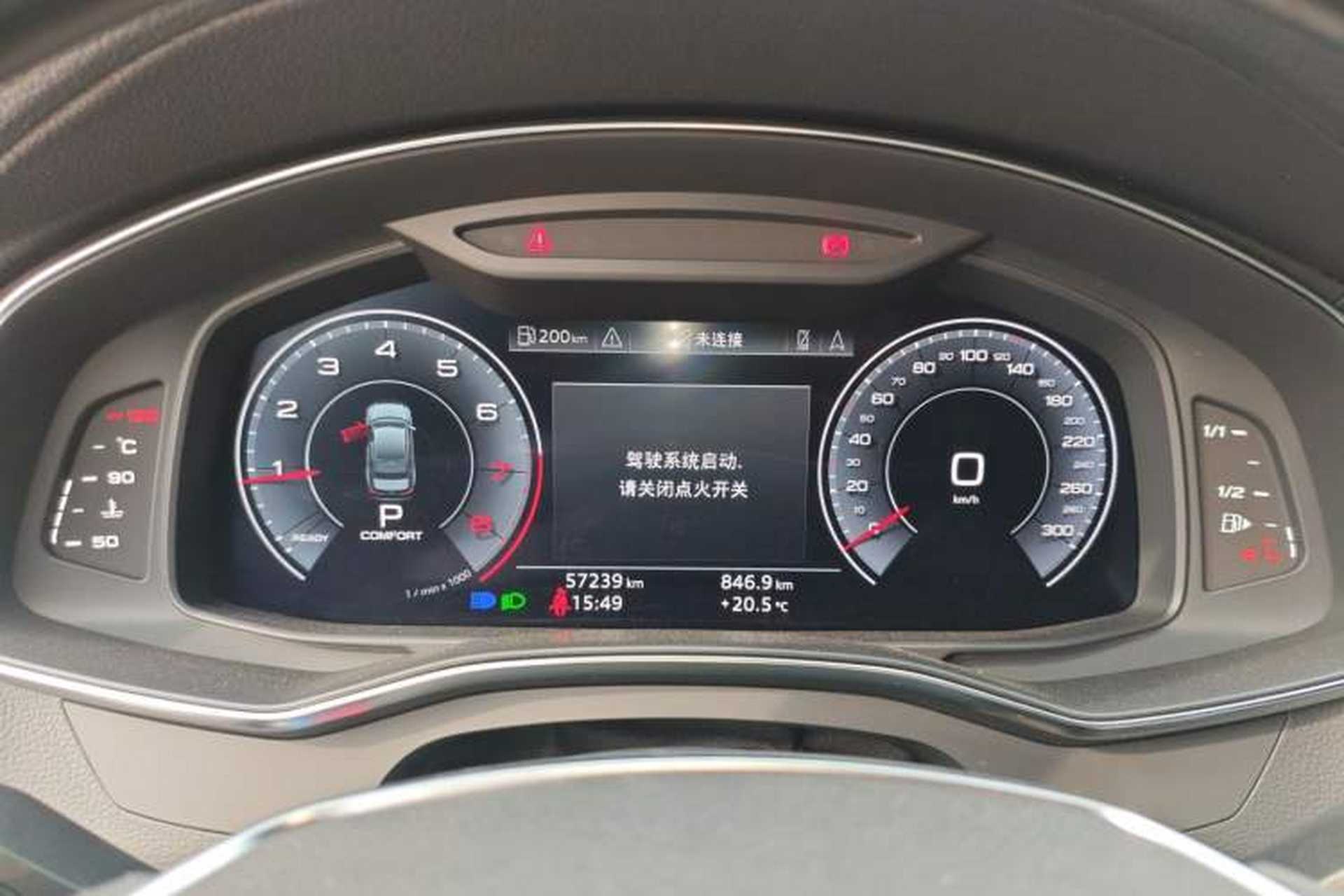 Used Audi A6L 2019 45 TFSI Prestige Dynamic Edition Instrument Cluster