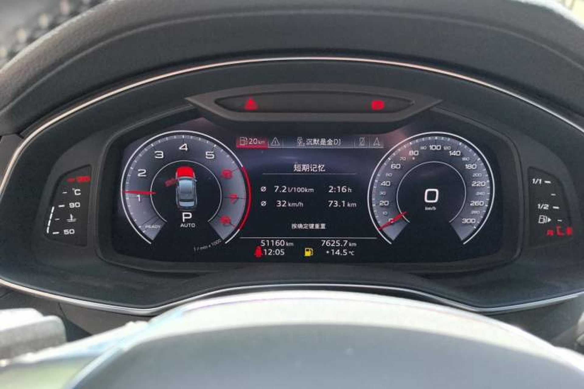 Used Audi A6L 2019 40 TFSI Luxury Dynamic Model Instrument Cluster