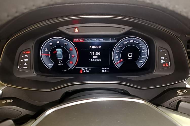 Used Audi A6L 2019 40 TFSI Luxury Prestige Edition Instrument Cluster