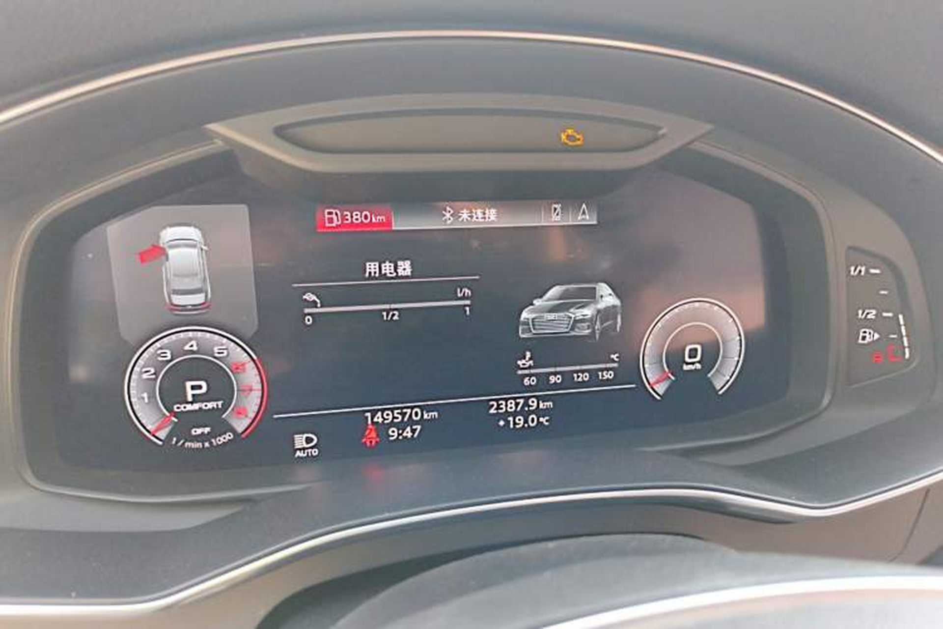 Used Audi A6L 2019 40 TFSI Luxury Prestige Edition Instrument Cluster
