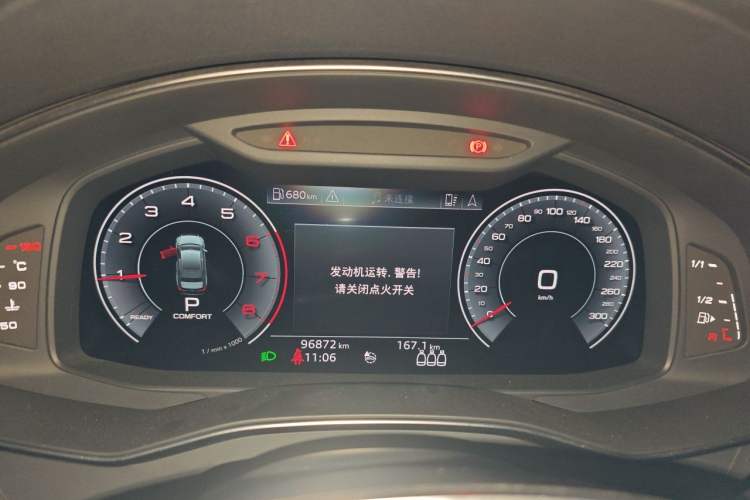 Used Audi A6L 2019 40 TFSI Luxury Dynamic Model Instrument Cluster