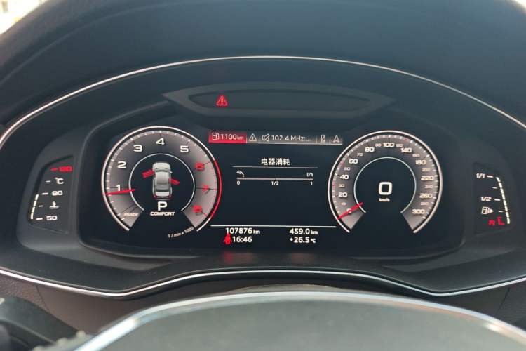 Used Audi A6L 2019 40 TFSI Luxury Dynamic Model Instrument Cluster