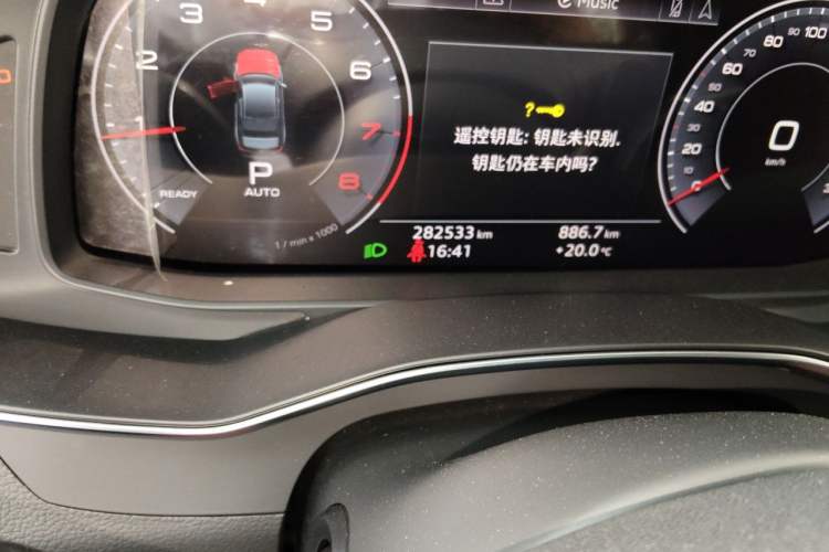 Used Audi A6L 2019 45 TFSI quattro Prestige Elegant Edition Odometer Close Up