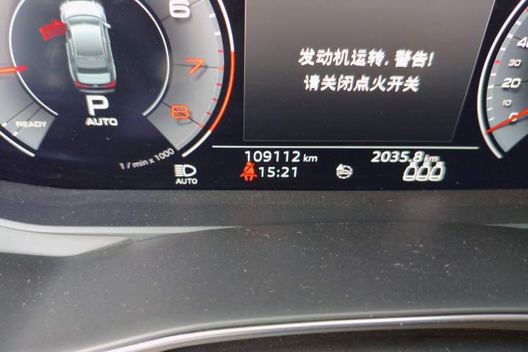 Used Audi A6L 2019 45 TFSI Prestige Dynamic Edition Odometer Close Up