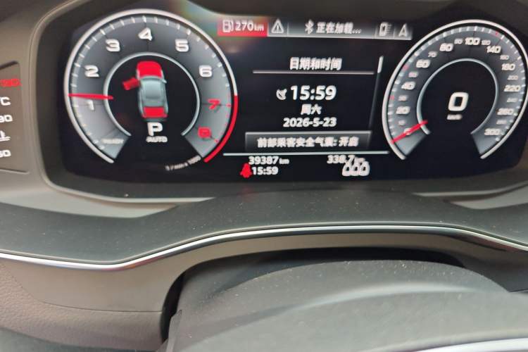 Used Audi A6L 2019 45 TFSI Prestige Elegant Edition Odometer Close Up