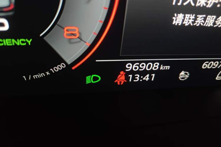Used Audi A6L 2019 45 TFSI Prestige Dynamic Edition Odometer Close Up