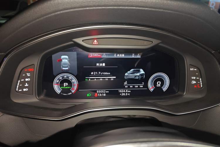 Used Audi A6L 2019 45 TFSI quattro Prestige Dynamic Edition Odometer Close Up