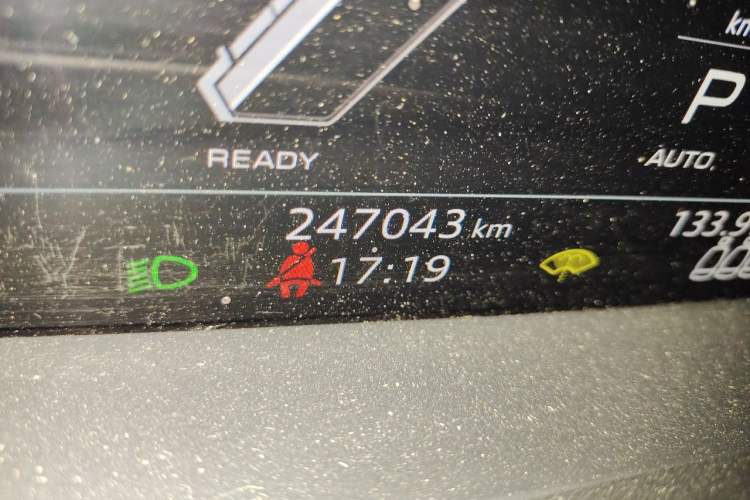 Used Audi A6L 2019 45 TFSI quattro Prestige Dynamic Edition Odometer Close Up