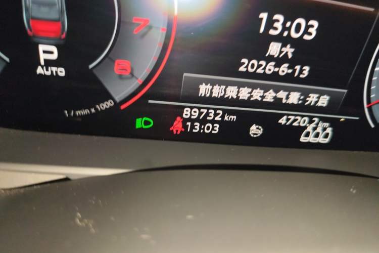 Used Audi A6L 2019 45 TFSI quattro Prestige Elegant Edition Odometer Close Up