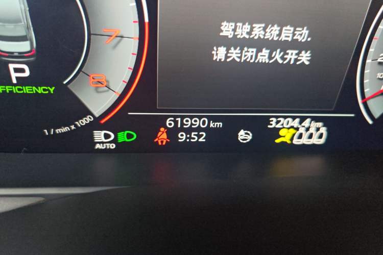 Used Audi A6L 2019 45 TFSI quattro Prestige Elegant Edition Odometer Close Up