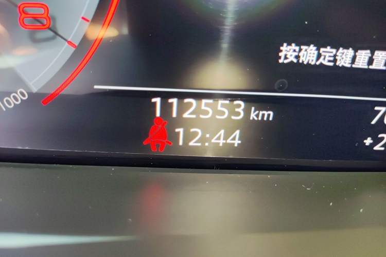 Used Audi A6L 2019 45 TFSI Prestige Dynamic Edition Odometer Close Up