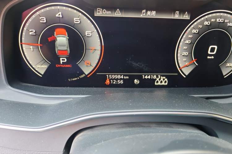 Used Audi A6L 2019 45 TFSI Prestige Dynamic Edition Odometer Close Up