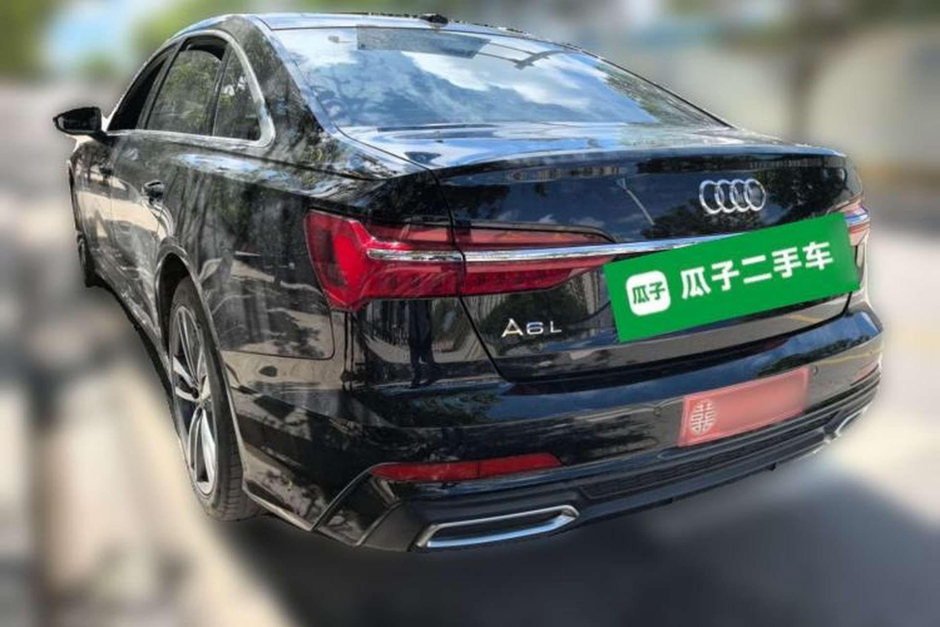 Used Audi A6L 2019 40 TFSI Luxury Dynamic Model Rear Left 45 Deg