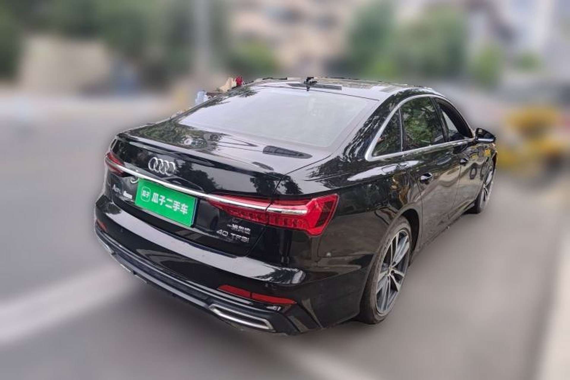 Used Audi A6L 2019 40 TFSI Luxury Dynamic Model Rear Right 45 Deg