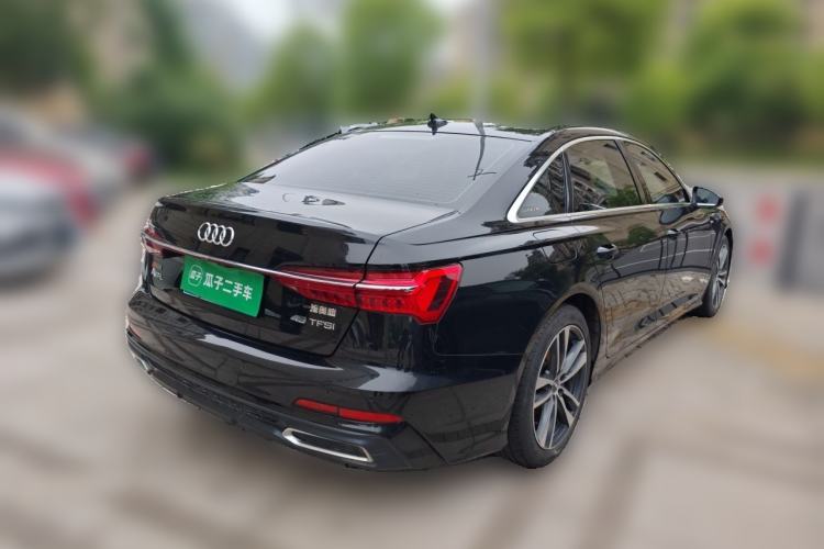 Used Audi A6L 2019 40 TFSI Luxury Dynamic Model Rear Right 45 Deg