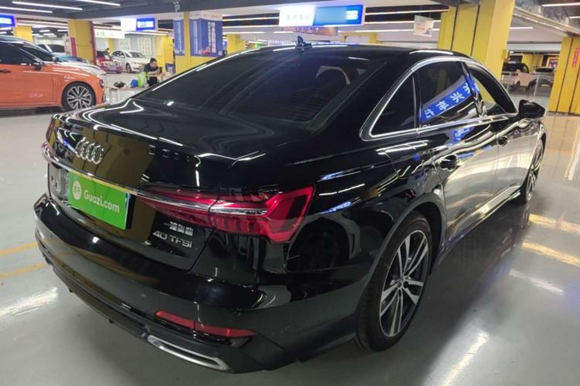 Used Audi A6L 2019 40 TFSI Luxury Dynamic Model Rear Right 45 Deg