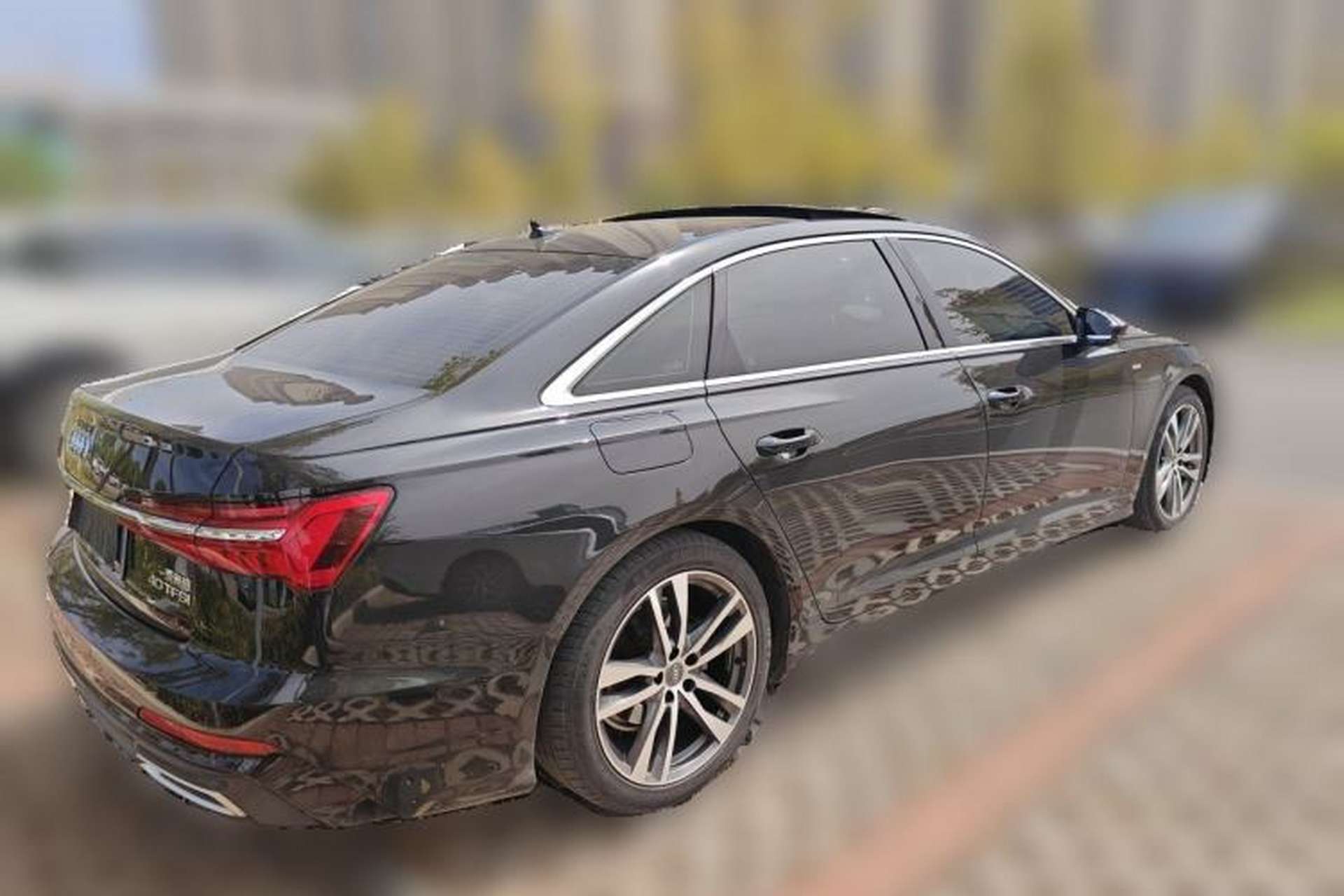 Used Audi A6L 2019 40 TFSI Luxury Dynamic Model Rear Right 45 Deg