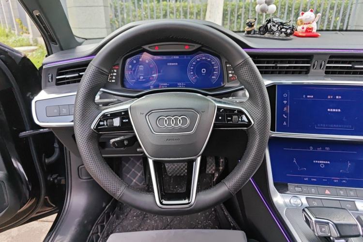 Used Audi A6L 2019 40 TFSI Luxury Dynamic Model Steering Wheel