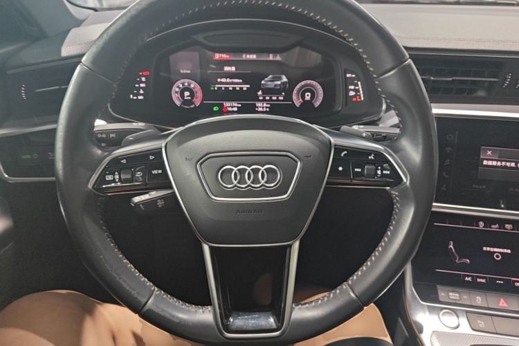 Used Audi A6L 2019 40 TFSI Luxury Dynamic Model Steering Wheel