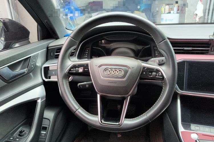 Used Audi A6L 2019 40 TFSI Luxury Dynamic Model Steering Wheel