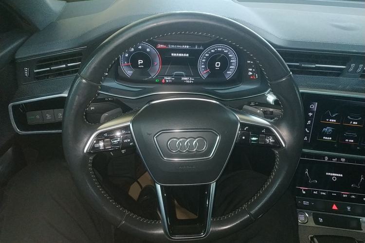 Used Audi A6L 2019 40 TFSI Luxury Dynamic Model Steering Wheel