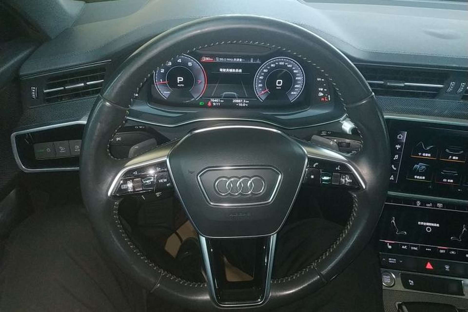 Used Audi A6L 2019 40 TFSI Luxury Dynamic Model Steering Wheel