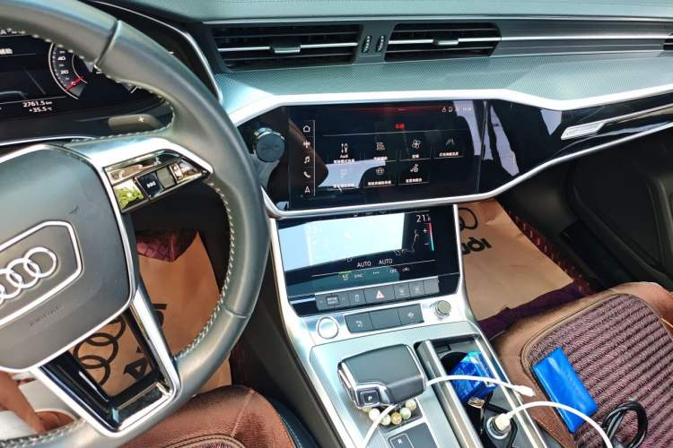 Used Audi A6L 2019 40 TFSI Luxury Dynamic Model Audio And AC Panel