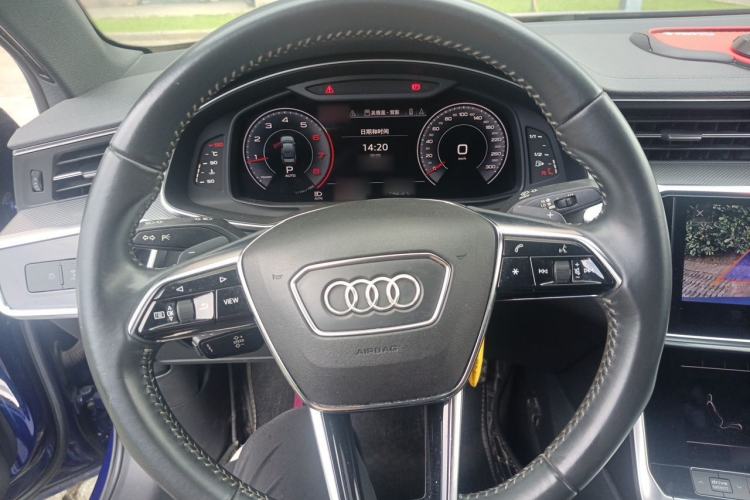 Used Audi A6L 2019 40 TFSI Luxury Dynamic Model Steering Wheel