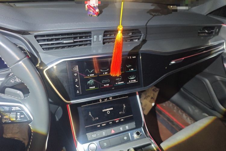 Used Audi A6L 2019 45 TFSI Prestige Dynamic Edition Audio And AC Panel