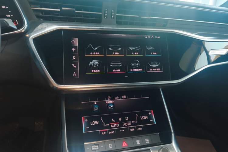 Used Audi A6L 2019 40 TFSI Luxury Dynamic Model Audio And AC Panel
