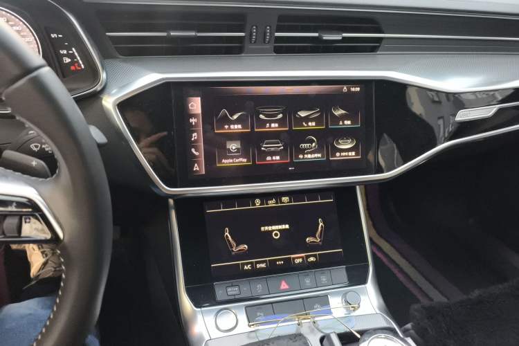Used Audi A6L 2019 40 TFSI Luxury Dynamic Model Audio And AC Panel