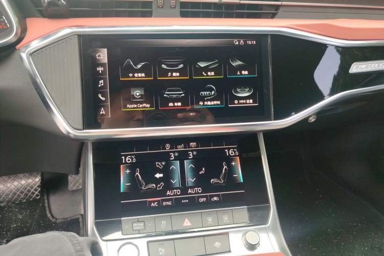 Used Audi A6L 2019 45 TFSI quattro Prestige Dynamic Edition Audio And AC Panel