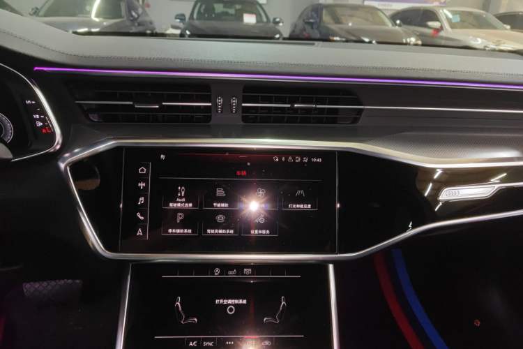 Used Audi A6L 2019 45 TFSI Prestige Dynamic Edition Audio And AC Panel