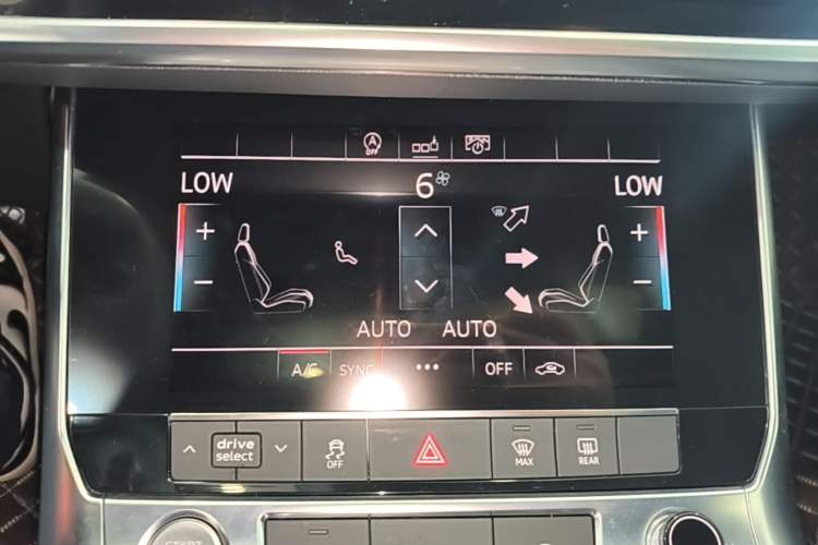 Used Audi A6L 2019 40 TFSI Luxury Dynamic Model Audio And AC Panel