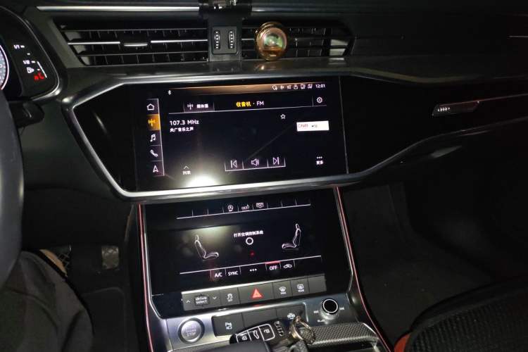Used Audi A6L 2019 45 TFSI Prestige Dynamic Edition Audio And AC Panel