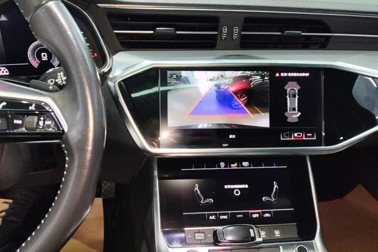 Used Audi A6L 2019 45 TFSI Prestige Dynamic Edition Audio And AC Panel