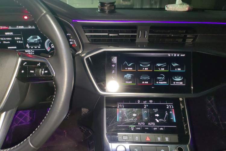 Used Audi A6L 2019 40 TFSI Luxury Dynamic Model Audio And AC Panel