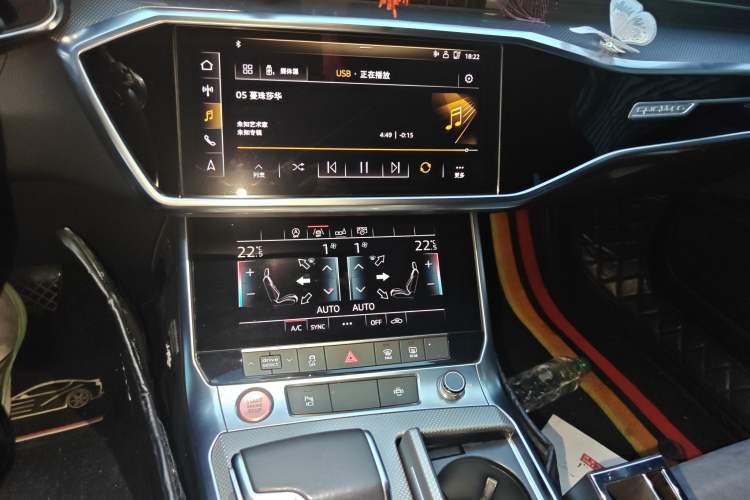 Used Audi A6L 2019 45 TFSI quattro Prestige Dynamic Edition Audio And AC Panel