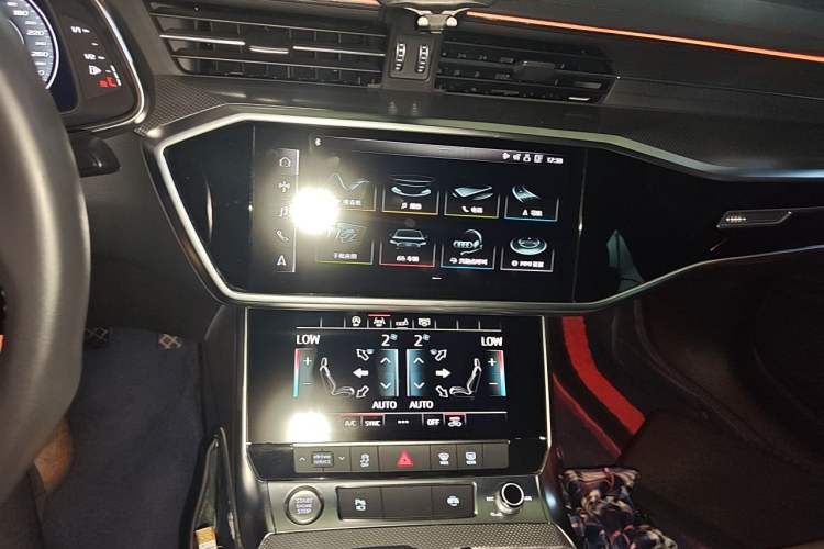 Used Audi A6L 2019 45 TFSI Prestige Dynamic Edition Audio And AC Panel