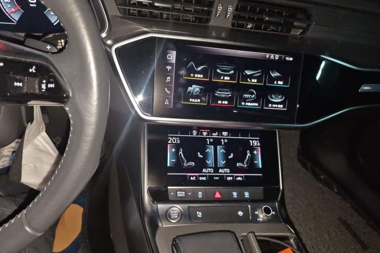 Used Audi A6L 2019 45 TFSI Prestige Dynamic Edition Audio And AC Panel
