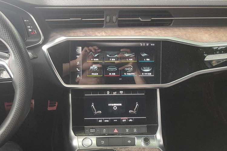 Used Audi A6L 2019 45 TFSI Prestige Dynamic Edition Audio And AC Panel