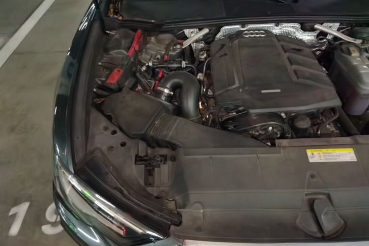 Used Audi A6L 2019 40 TFSI Luxury Dynamic Model Engine Bay Right